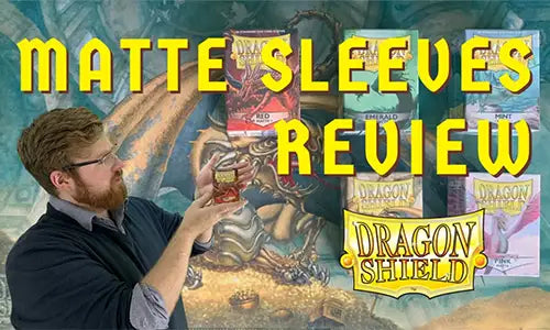 dragon shield card sleeves review | Matte Dual Standard Size | 100 CT - Smooth & Tough Premium TCG Sleeves ability for any CCG or protecting your valuable cards Tripple Sleeving? Dragon Shield Black