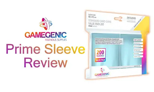 Gamegenic Prime Sleeves Review - How do they compare with the best? Double Sleeved Gamegenic Prime Sleeves Review - How do they compare with the best? Double Sleeved
