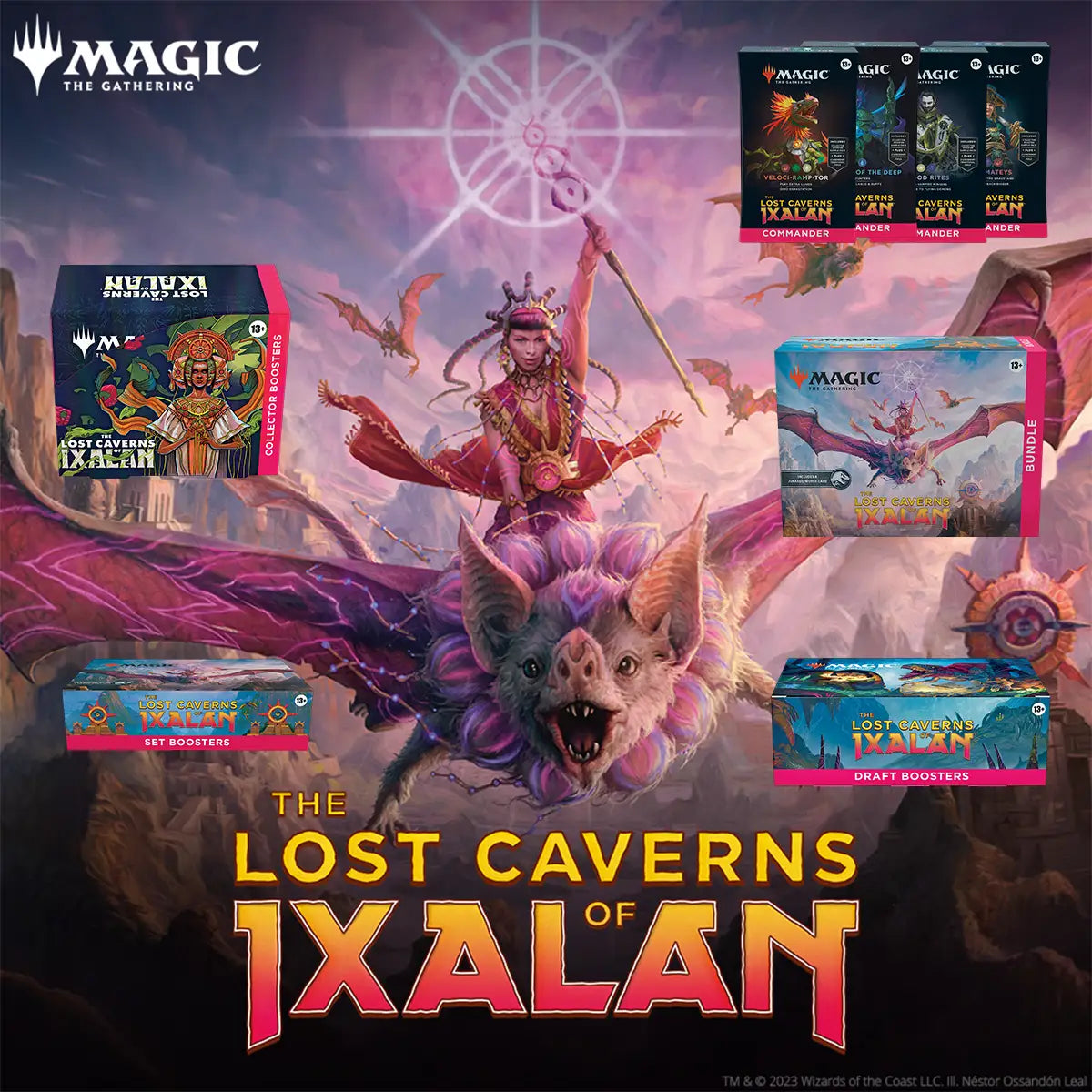 MTG: The Lost Caverns of Ixalan Double Sleeved MTG: The Lost Caverns of Ixalan Double Sleeved