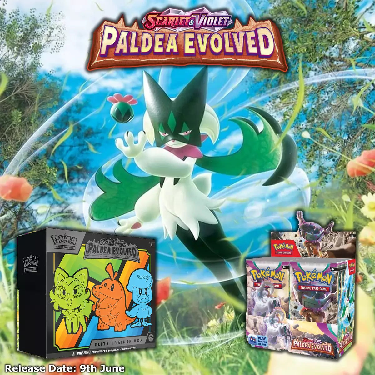 Pokemon TCG: Paldea Evolved SV02 at Double Sleeved Double Sleeved Pokemon TCG: Paldea Evolved SV02 at Double Sleeved Double Sleeved