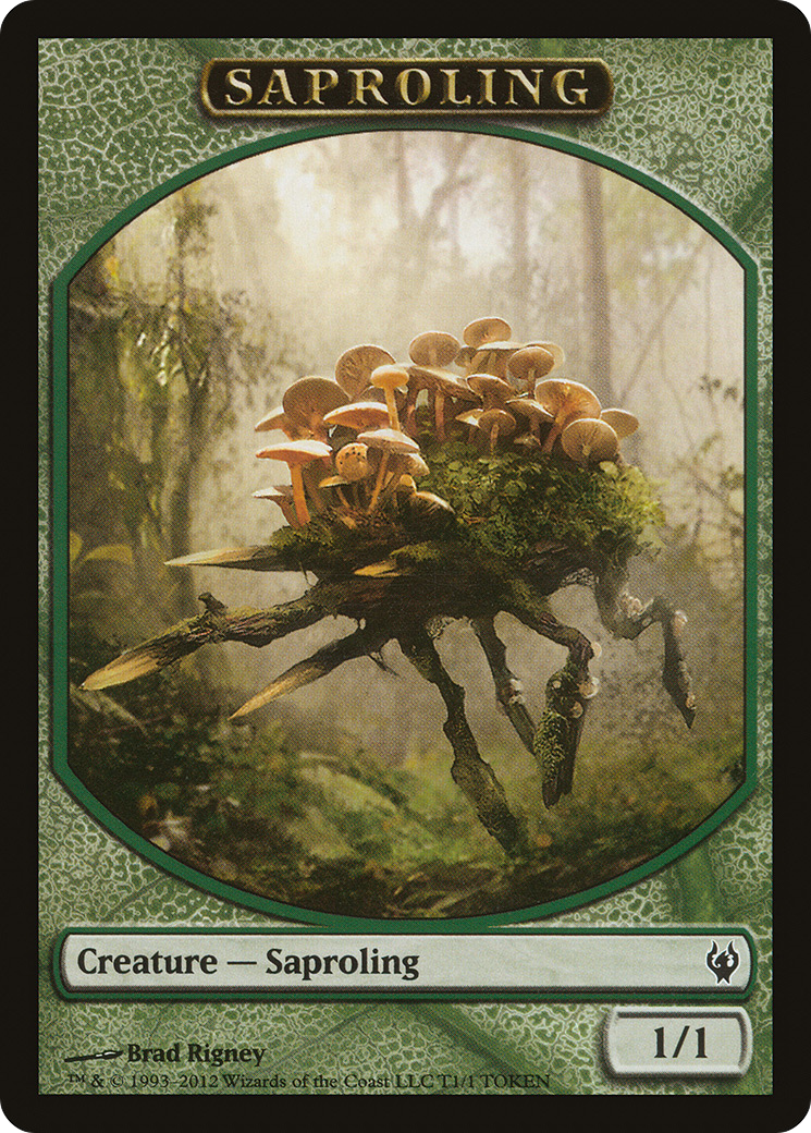 Saproling Token (DDJ-001) - Duel Decks: Izzet vs. Golgari Tokens