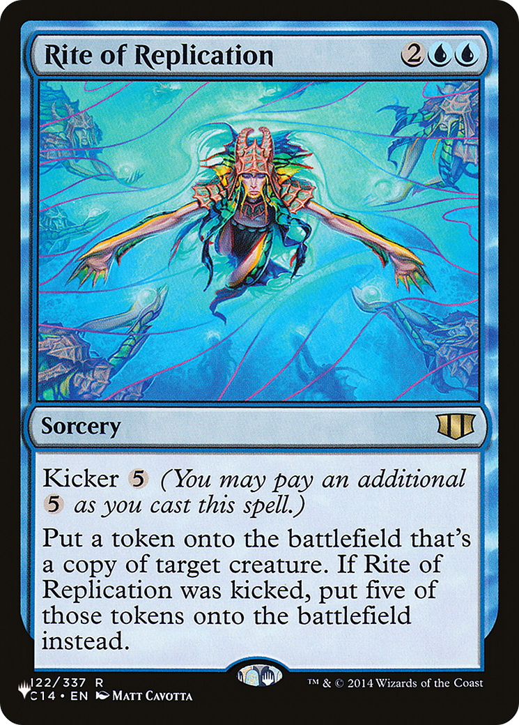 Rite of Replication (LIST-122/337) - The List
