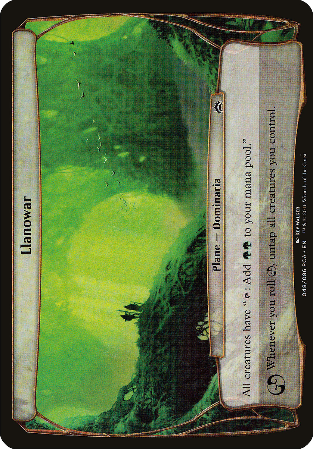Llanowar (Planechase Anthology) (OVER-048) - Planechase Anthology Planes