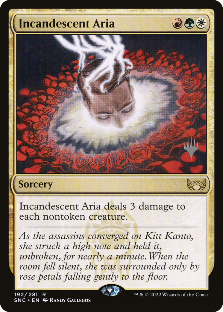 Incandescent Aria (PPSNC-192P) - Streets of New Capenna Promos