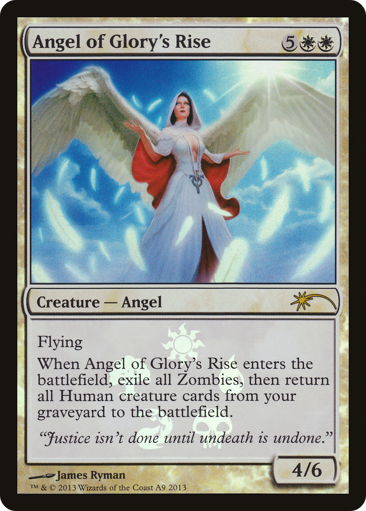 Angel of Glory's Rise (MEDIA-0A9) - Avacyn Restored Promos Foil