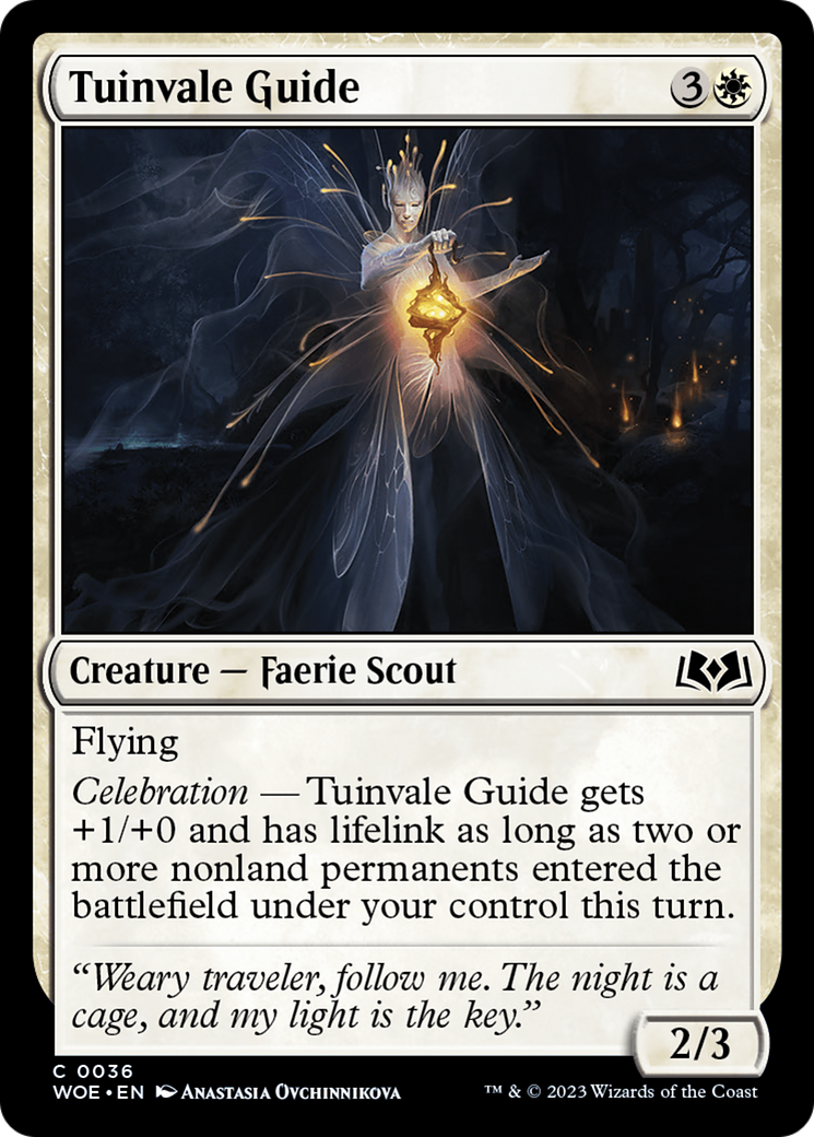Tuinvale Guide (WOE-036) - Wilds of Eldraine Foil