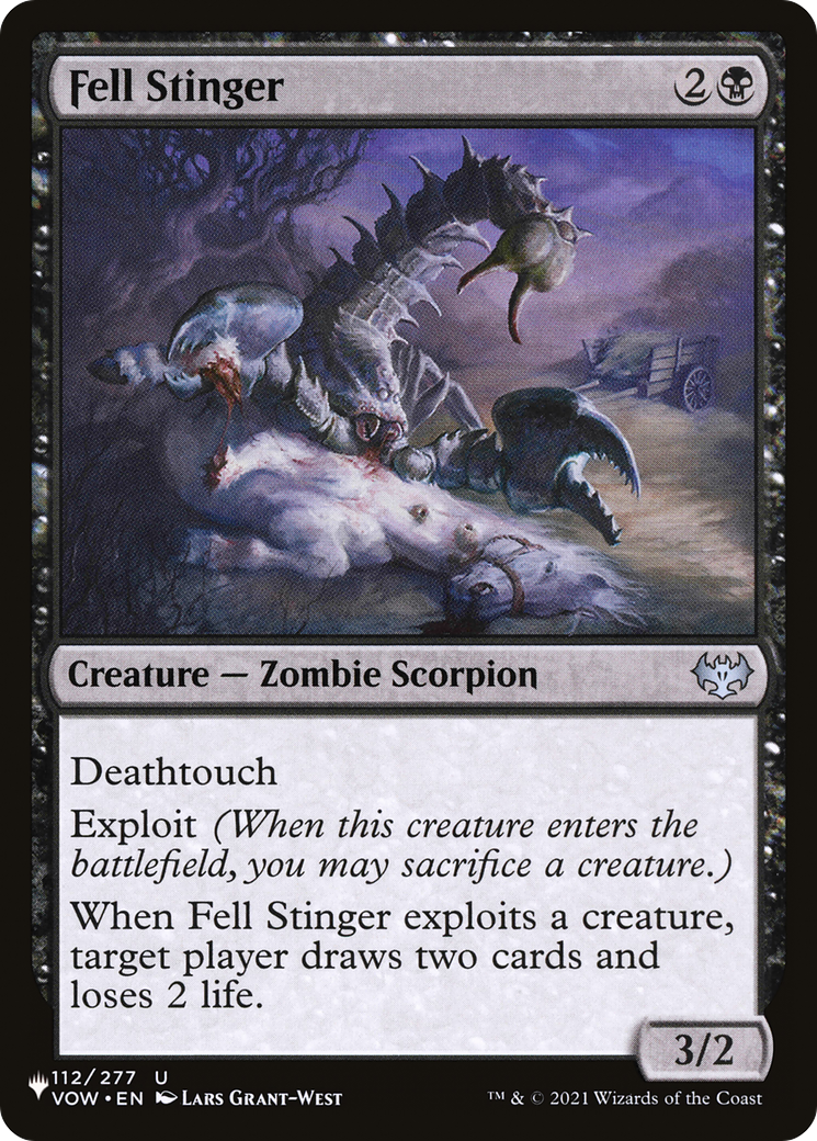Fell Stinger (LIST-VOW-112) - The List
