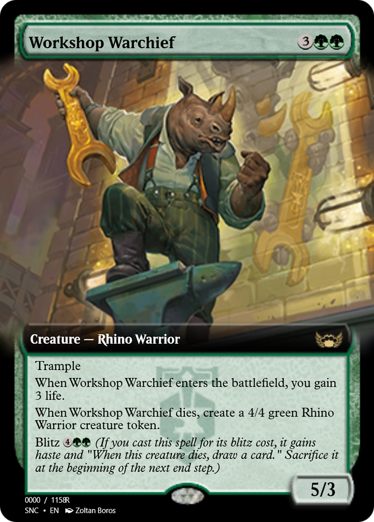 Workshop Warchief (PRM-99715) - Magic Online Promos Foil