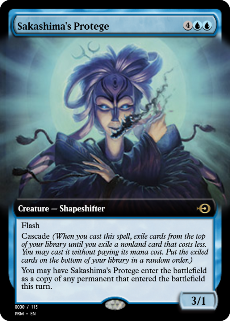 Sakashima's Protege (PRM-86038) - Magic Online Promos Foil