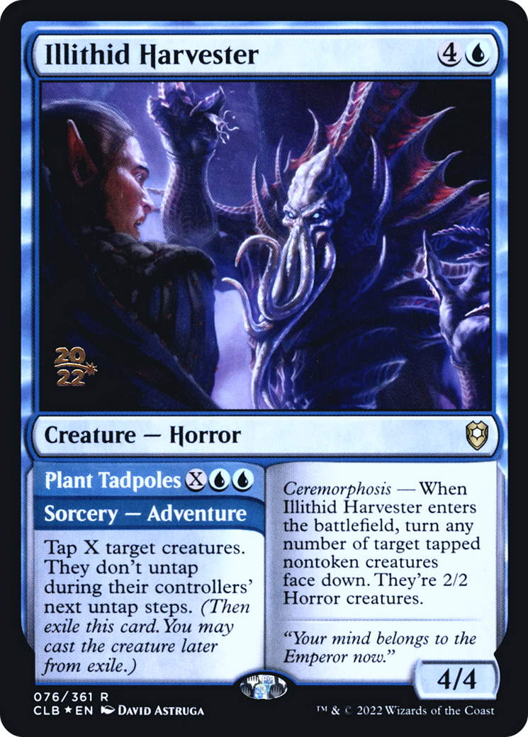 Illithid Harvester (PRE-76S) - Battle for Baldur's Gate Promos Foil