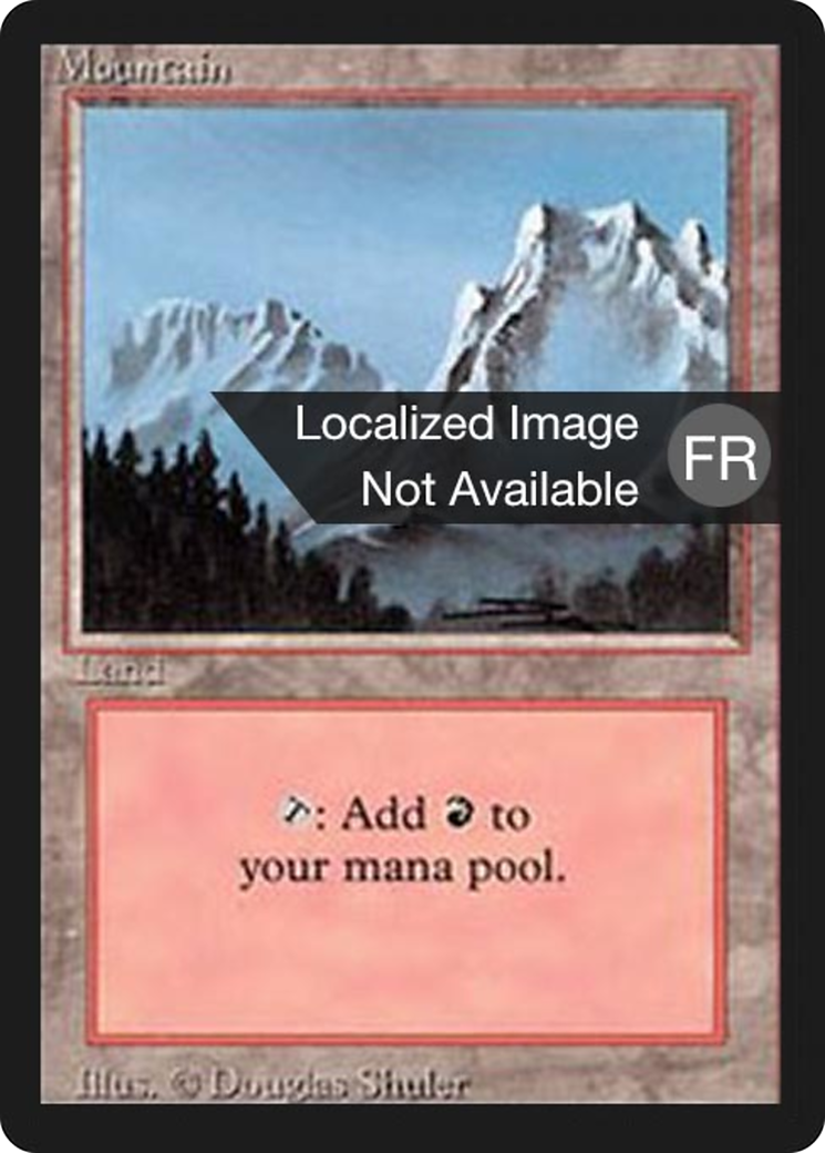 Mountain (B) (FBB-302) - Foreign Black Border