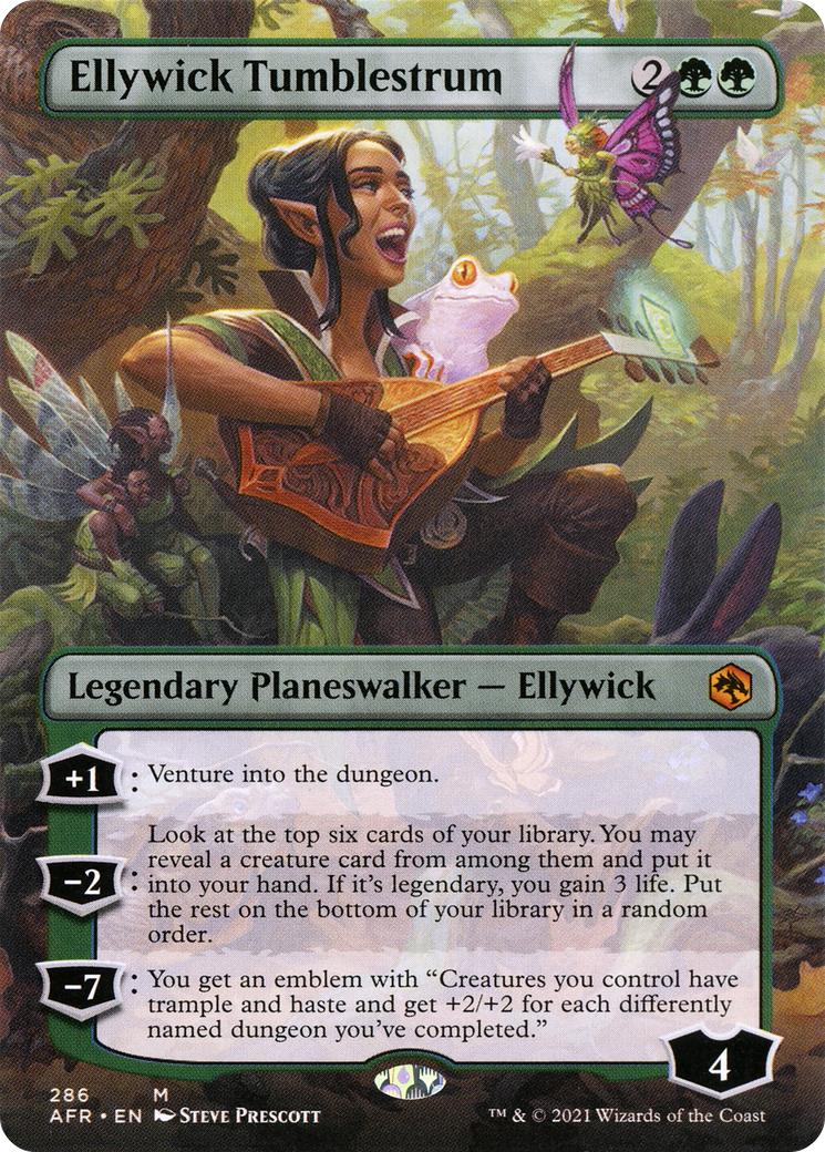 Ellywick Tumblestrum (Borderless) (AFR-286) - Adventures in the Forgotten Realms (Borderless)