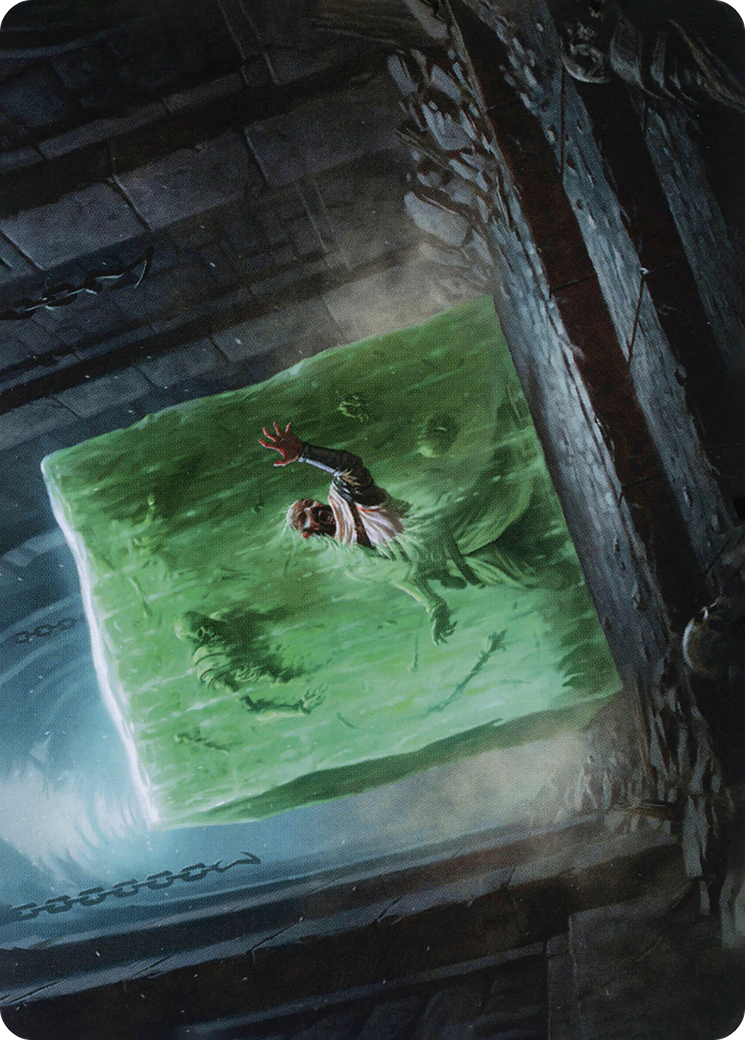 Gelatinous Cube // Gelatinous Cube (AAFR-007) - Adventures in the Forgotten Realms Art Series (Borderless)