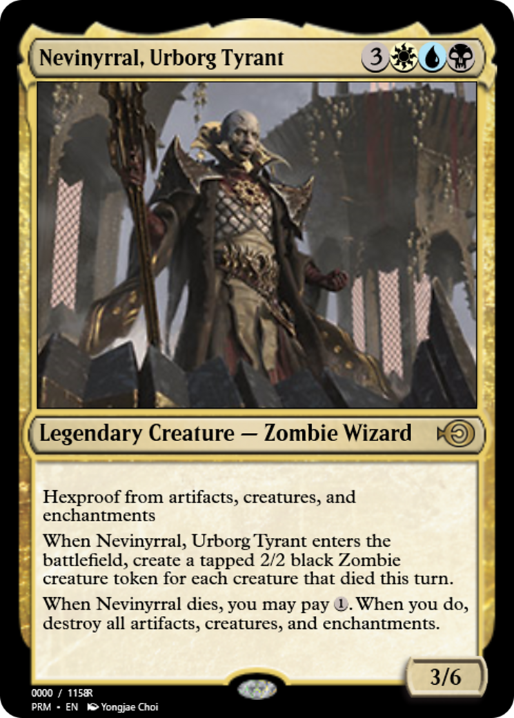 Nevinyrral, Urborg Tyrant (PRM-86222) - Magic Online Promos Foil