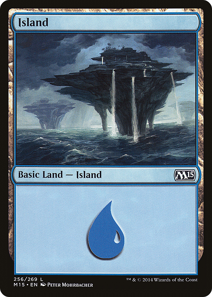 Island (256) (M15-256) - Magic 2015 Foil