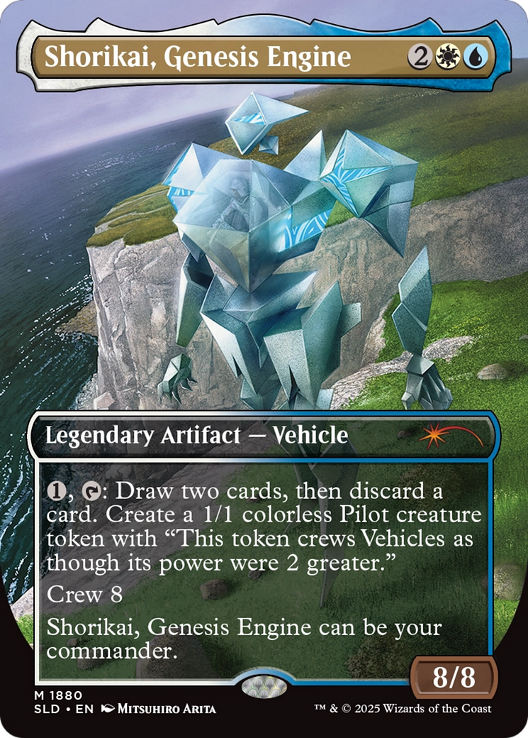 Shorikai, Genesis Engine (SLD-1880) - Secret Lair Drop (Borderless)