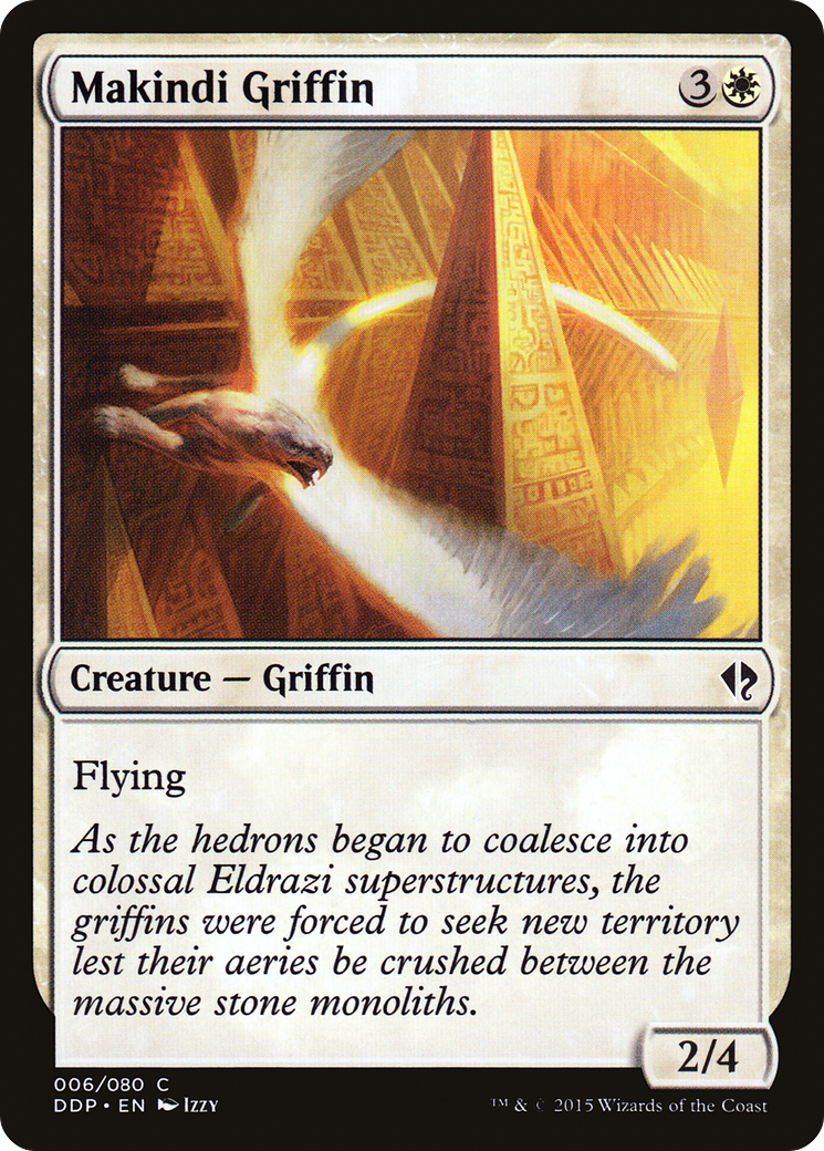 Makindi Griffin (DDP-006) - Duel Decks: Zendikar vs. Eldrazi