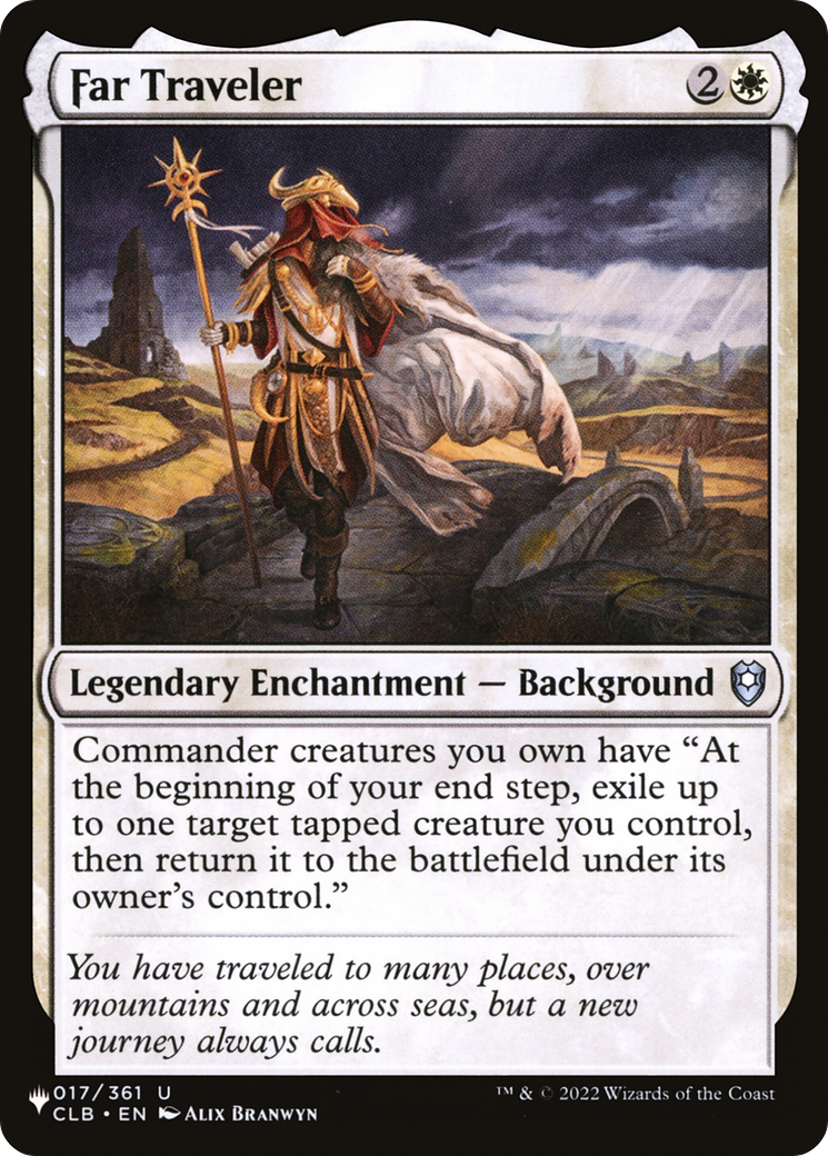 Far Traveler (LIST-CLB-17) - The List