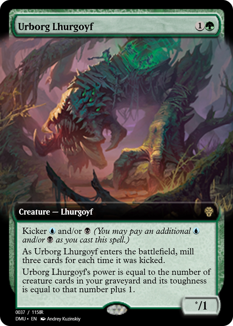 Urborg Lhurgoyf (PRM-103454) - Magic Online Promos
