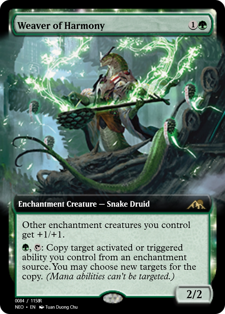 Weaver of Harmony (PRM-98031) - Magic Online Promos: (enchantment)