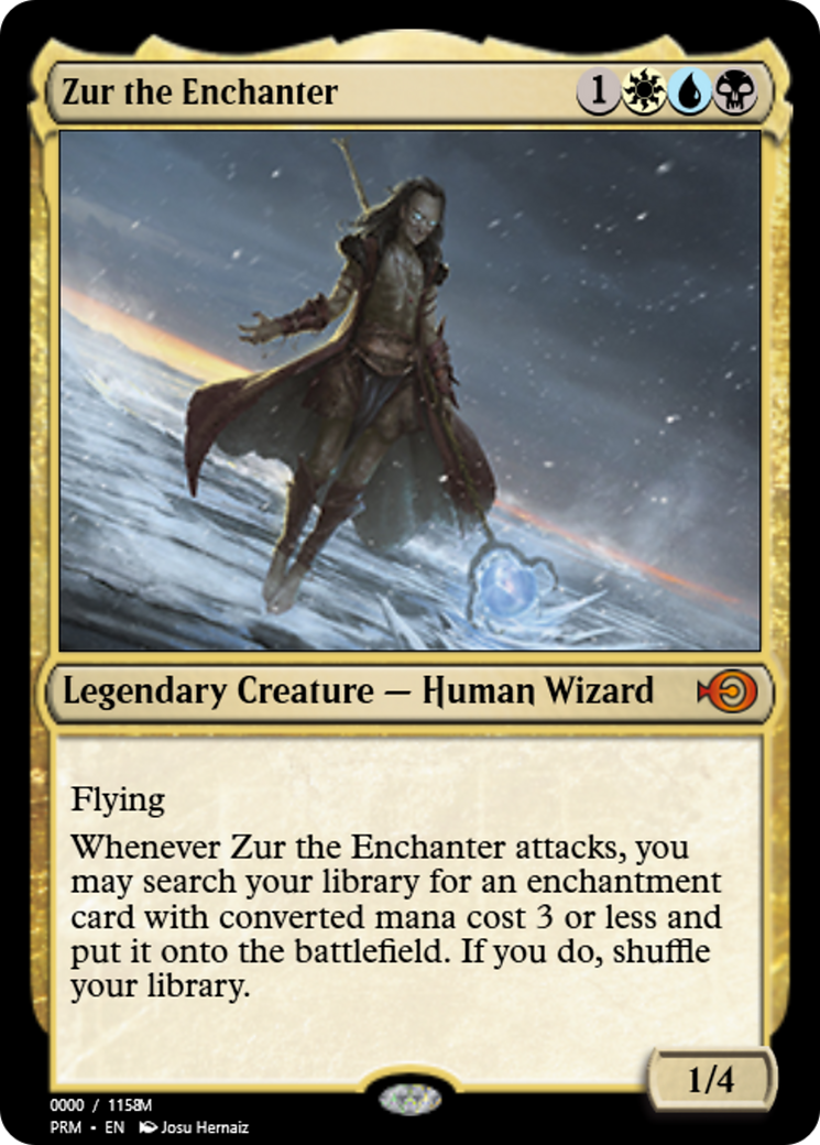 Zur the Enchanter (PRM-86196) - Magic Online Promos