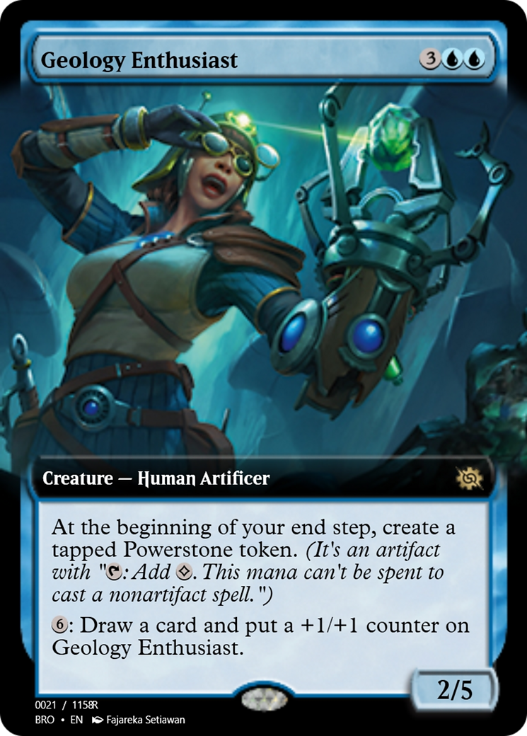 Geology Enthusiast (PRM-105652) - Magic Online Promos Foil