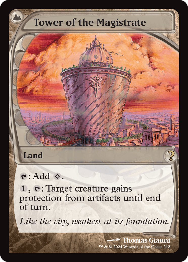 Tower of the Magistrate (MB2-242) - Mystery Booster 2
