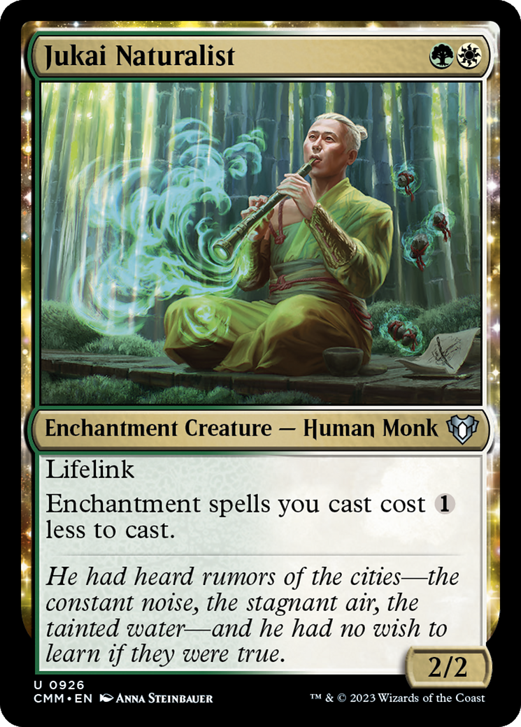 Jukai Naturalist (CMM-926) - Commander Masters: (enchantment)