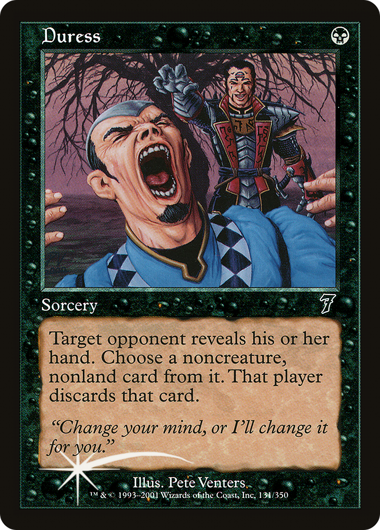 Duress (7ED-131★) - Seventh Edition Foil