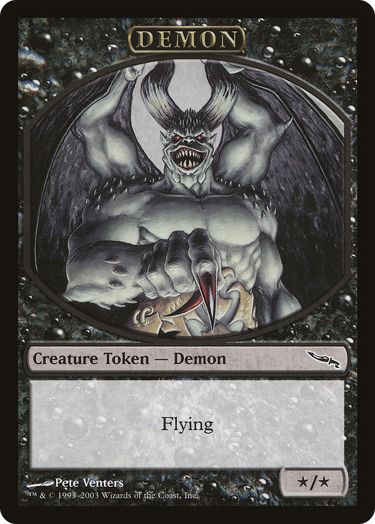 Demon Token (MRD) (MPRP-006) - Magic Player Rewards 2003