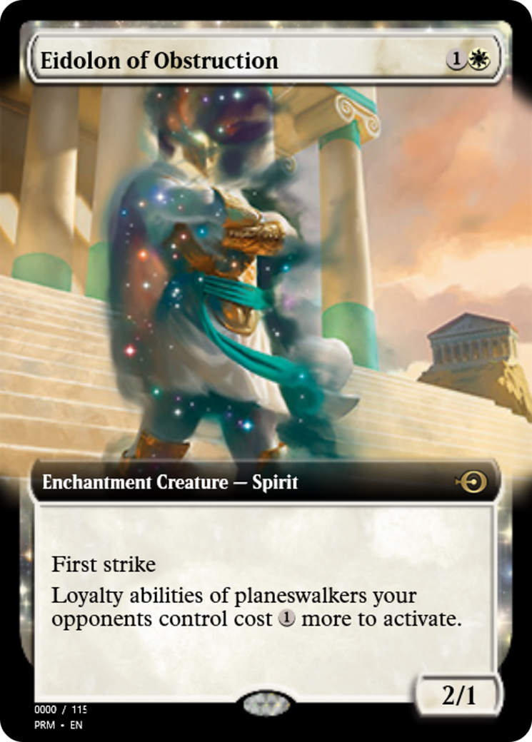 Eidolon of Obstruction (PRM-79955) - Magic Online Promos: (enchantment)