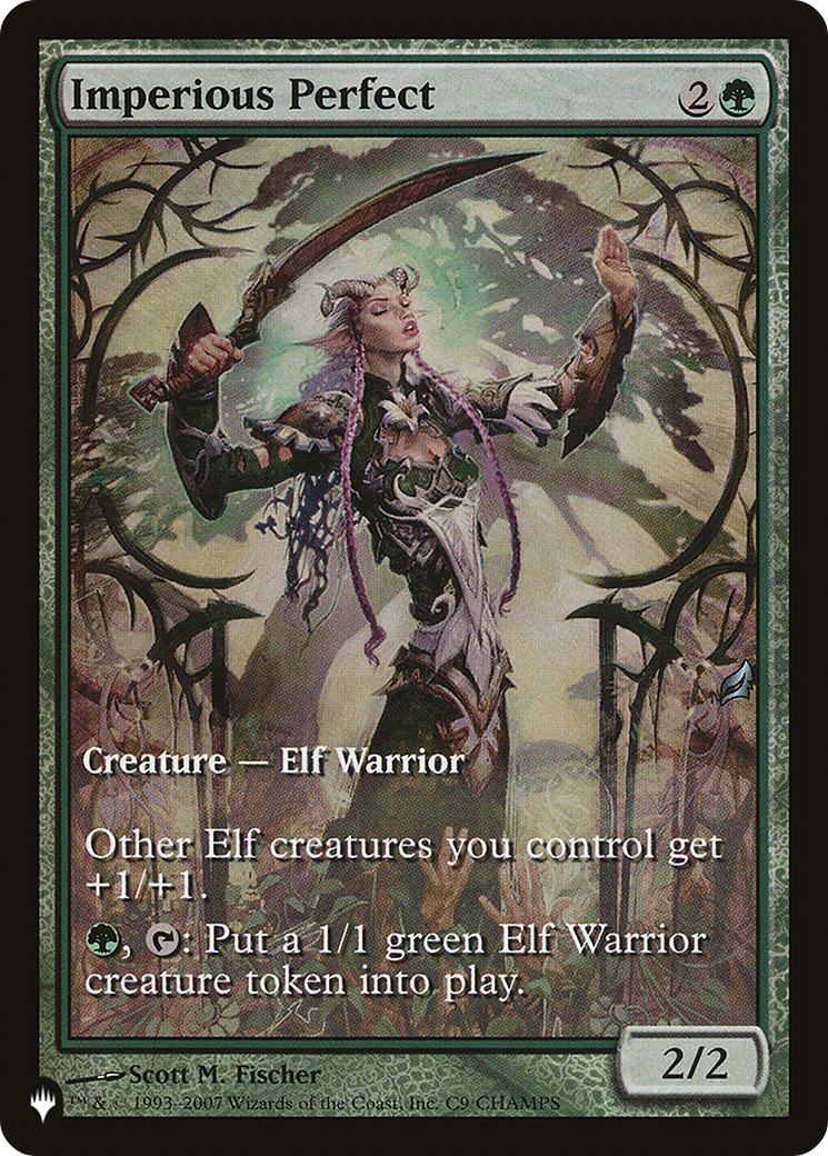 Imperious Perfect (CHAMPS) (LIST-PCMP-9) - The List