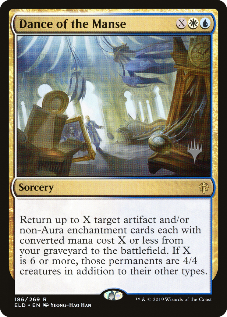 Dance of the Manse (PPELD-186P) - Throne of Eldraine Promos Foil