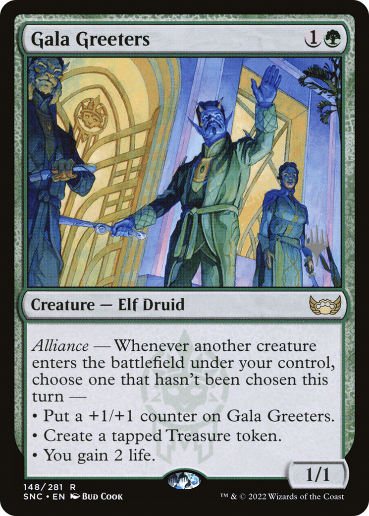 Gala Greeters (PPSNC-148P) - Streets of New Capenna Promos Foil