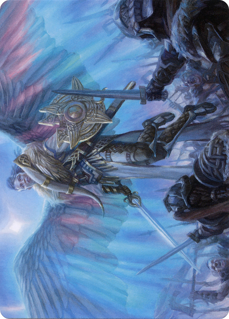 Resplendent Marshal // Resplendent Marshal (AKHM-004) - Kaldheim Art Series (Borderless)