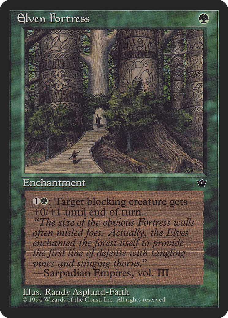 Elven Fortress (Asplund-Faith) (FEM-65B) - Fallen Empires