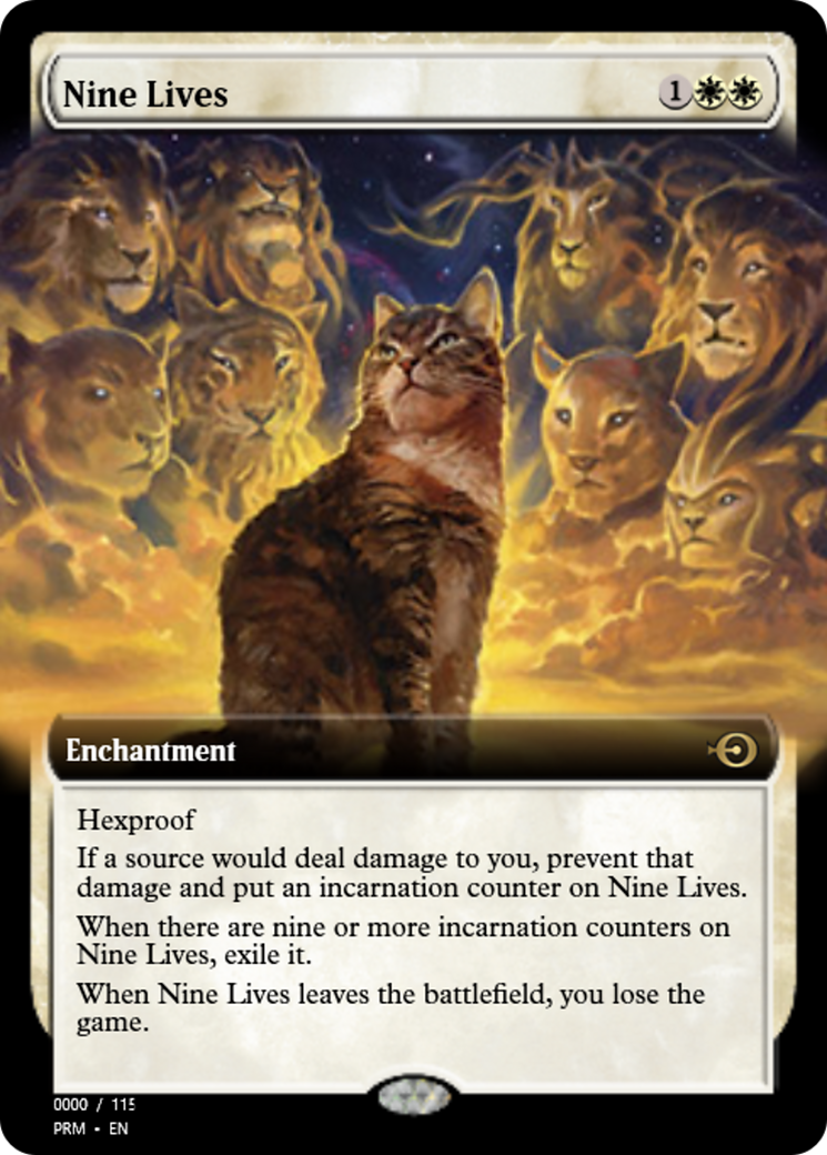 Nine Lives (PRM-81938) - Magic Online Promos Foil