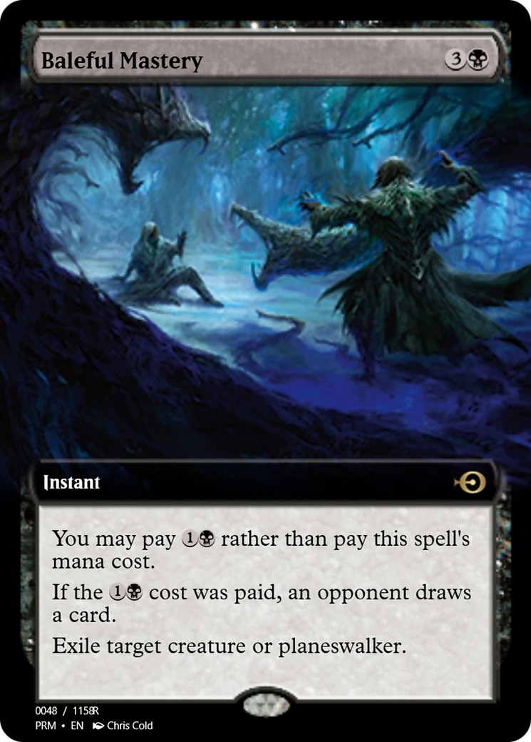 Baleful Mastery (PRM-90068) - Magic Online Promos Foil