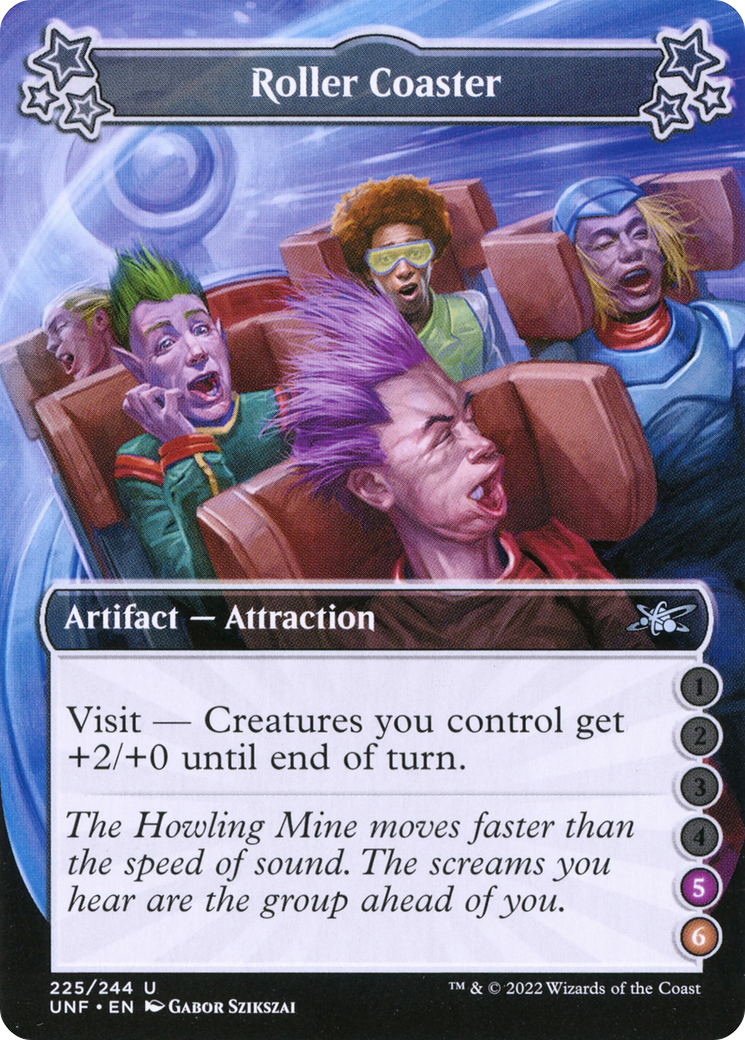 Roller Coaster (5-6) (UNF-225D) - Unfinity Foil