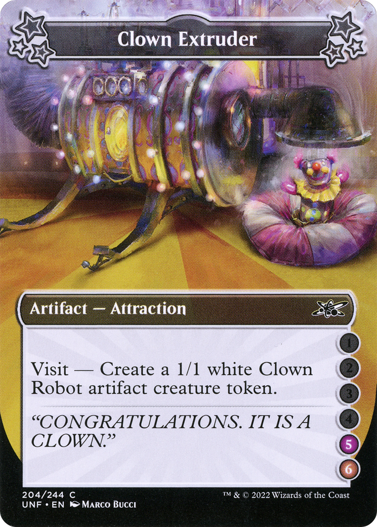 Clown Extruder (5-6) (UNF-204D) - Unfinity Foil