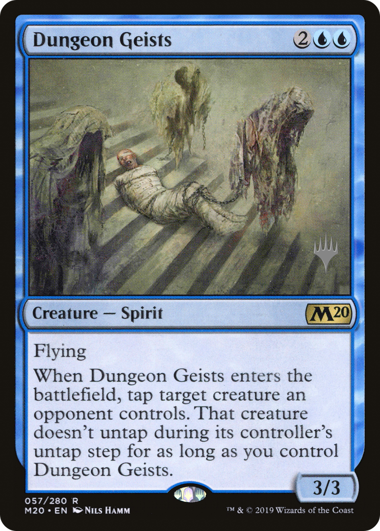 Dungeon Geists (PPM20-057) - Core Set 2020 Promos Foil