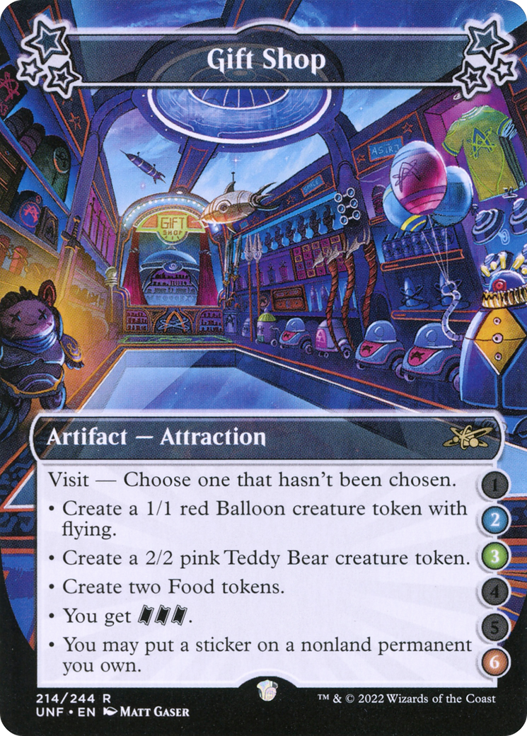 Gift Shop (2-3-6) (UNF-214A) - Unfinity Foil