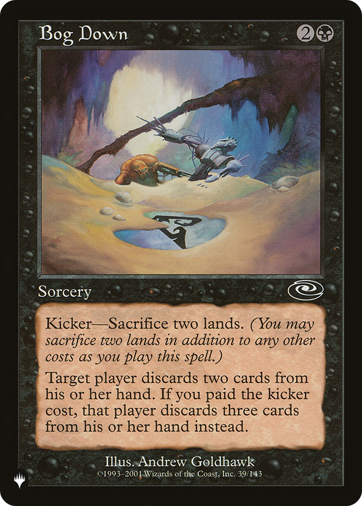 Bog Down (LIST-PLS-39) - The List