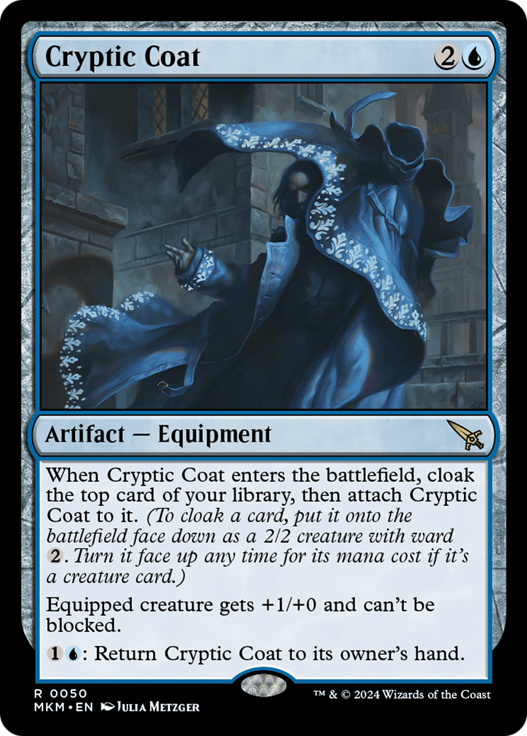 Cryptic Coat (MKM-050) - Murders at Karlov Manor Foil