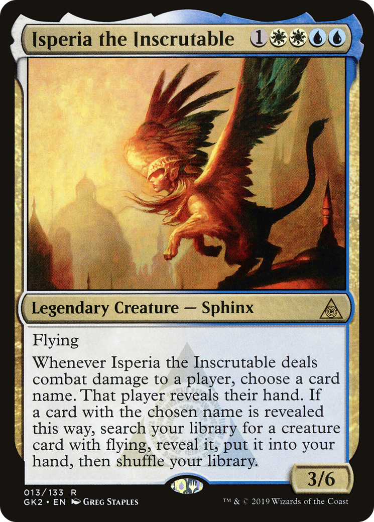Isperia the Inscrutable (GK2-013) - RNA Guild Kit