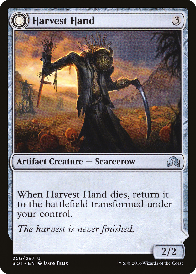 Harvest Hand (SOI-256) - Shadows over Innistrad: (Double Faced Transform) Foil