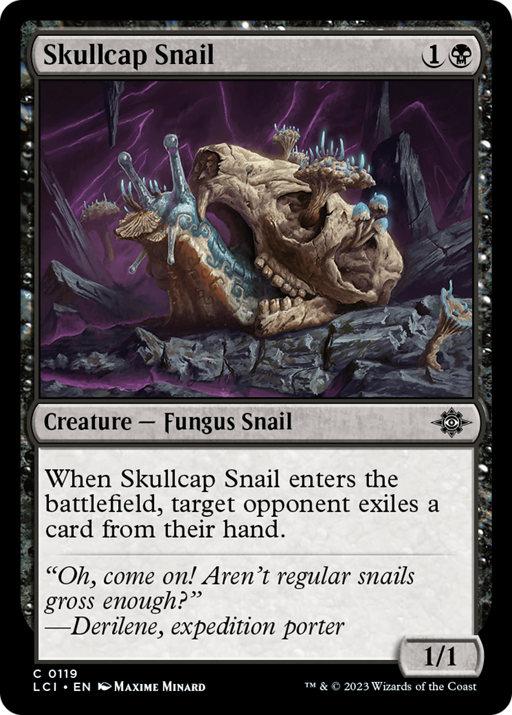 Skullcap Snail (LCI-119) - The Lost Caverns of Ixalan Foil
