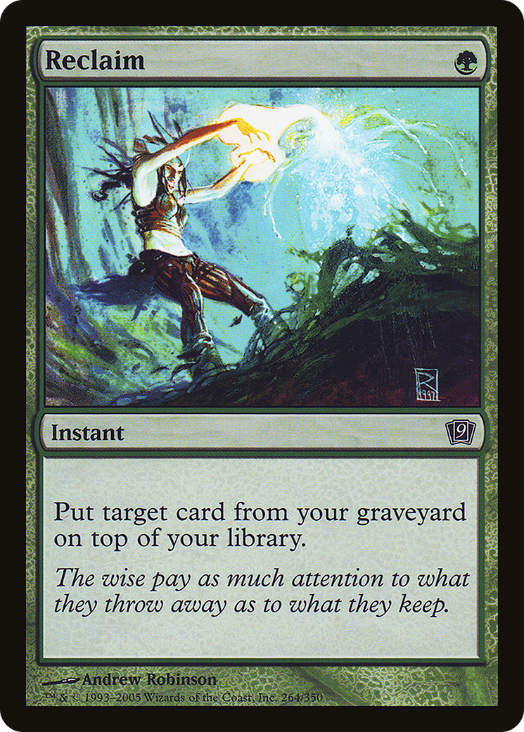 Reclaim (9ED-264★) - Ninth Edition Foil