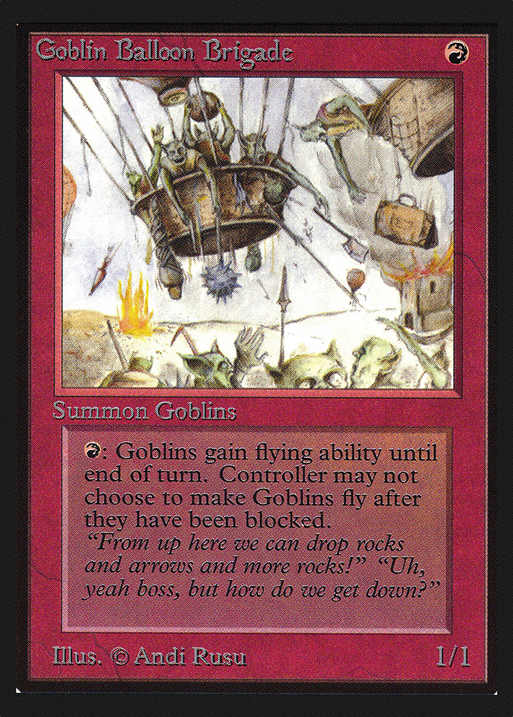 Goblin Balloon Brigade (IE) (IED-154) - Intl. Collectors' Edition