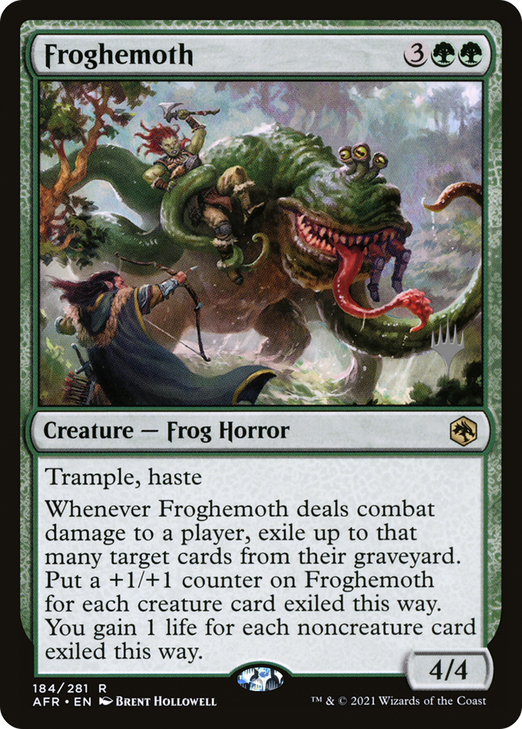Froghemoth (PPAFR-184P) - Adventures in the Forgotten Realms Promos Foil